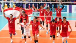 Kalahkan Thailand, Timnas Voli Indonesia lolos 8 besar AVC Nations Cup
