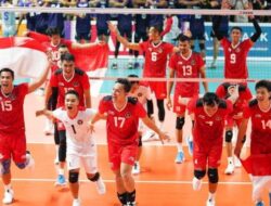 Kalahkan Thailand, Timnas Voli Indonesia lolos 8 besar AVC Nations Cup